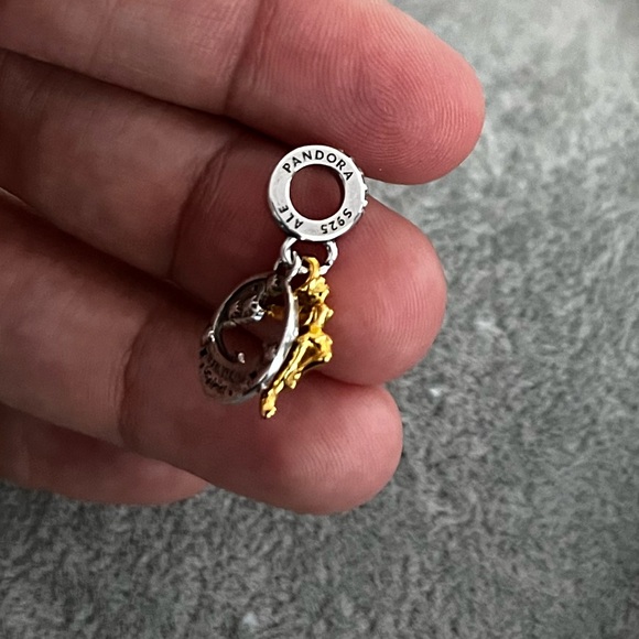 PANDORA Disney Tinker Bell Celestial Night Dangle Charm - Picture 6 of 9